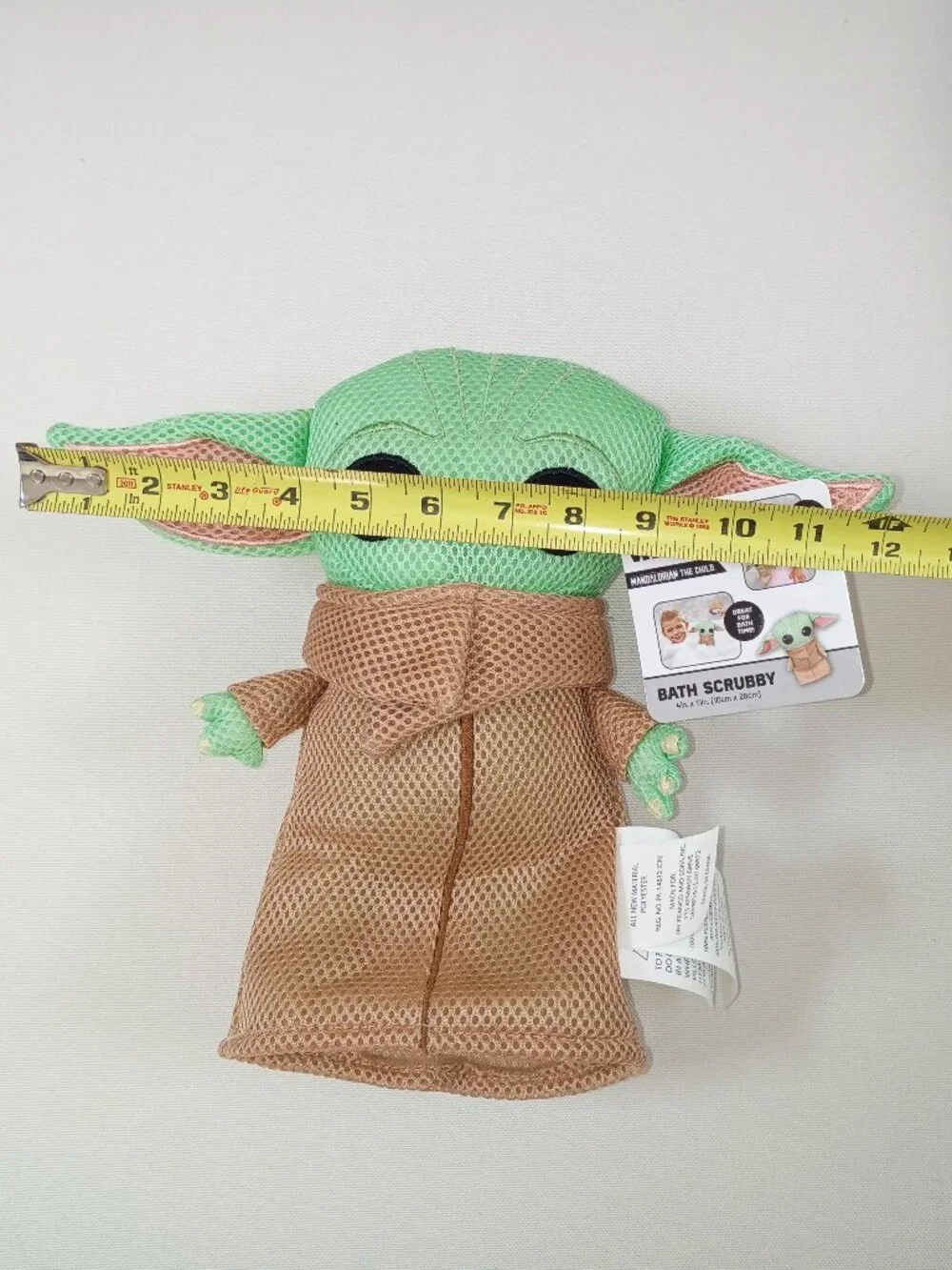 Star Wars The Mandalorian The Child/Grogu Mesh Quick-Dry Bath Toy Scrubby